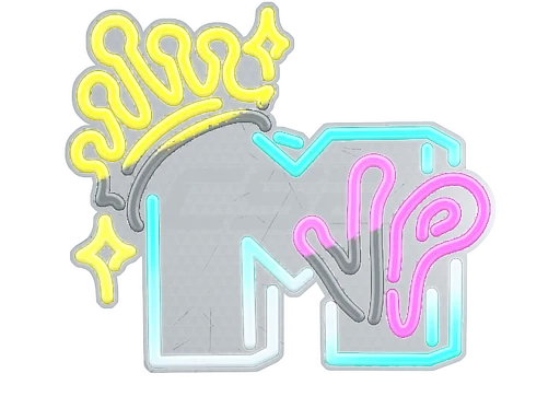 Sticker | Neon MVP (Lenticular)