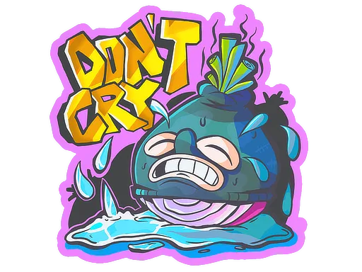 Sticker Slab | Cry Baby