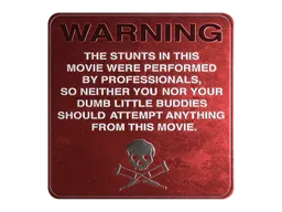 Sticker | WARNING (Foil)