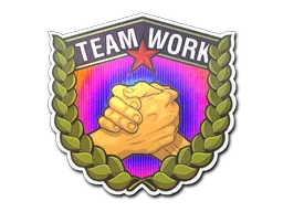 Sticker Slab | Teamwork (Holo)