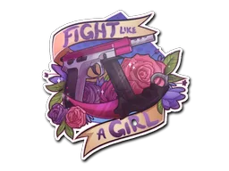 Sticker Slab | Fight like a Girl
