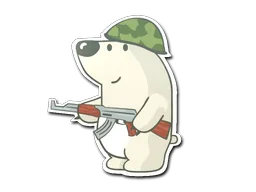 Sticker Slab | Nelu the Bear
