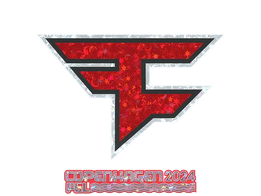 Sticker Slab | FaZe Clan (Glitter) | Copenhagen 2024