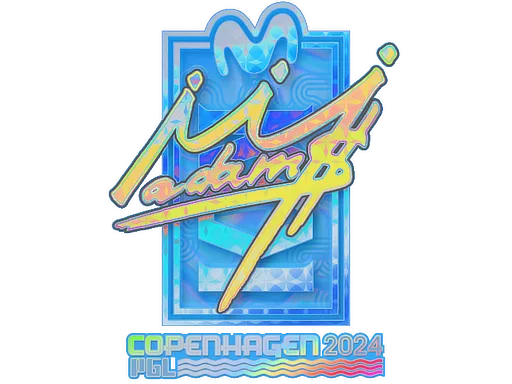 Sticker | adamS (Holo) | Copenhagen 2024