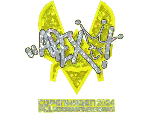 Sticker | apEX (Glitter) | Copenhagen 2024