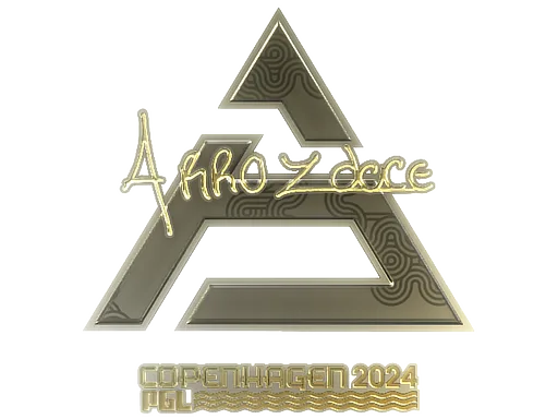 Sticker | arrozdoce (Gold) | Copenhagen 2024