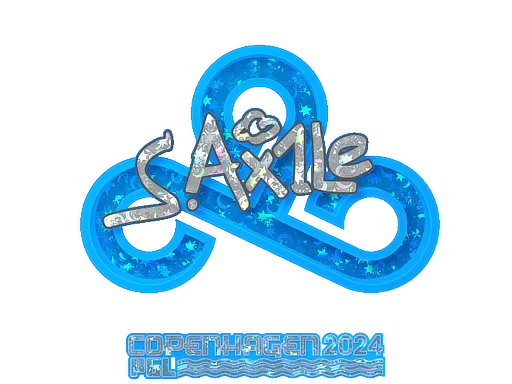 Sticker | Ax1Le (Glitter) | Copenhagen 2024