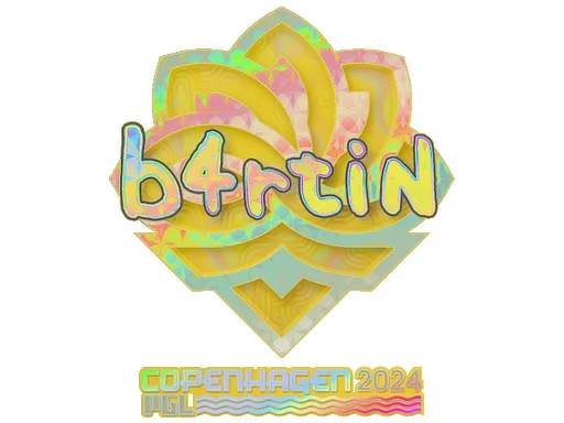 Sticker | b4rtiN (Holo) | Copenhagen 2024