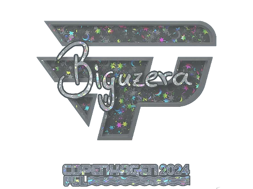 Sticker | biguzera (Glitter) | Copenhagen 2024