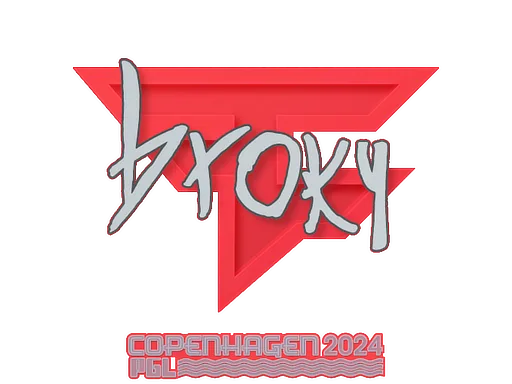 Sticker Slab | broky | Copenhagen 2024