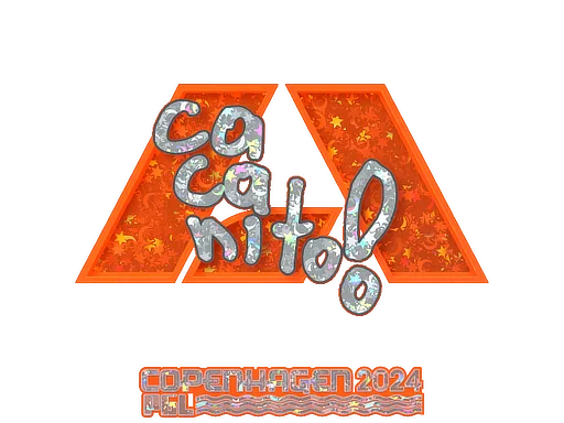 Sticker | CacaNito (Glitter) | Copenhagen 2024