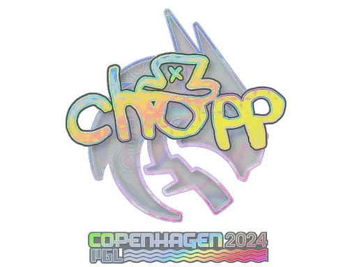 Sticker Slab | chopper (Holo) | Copenhagen 2024