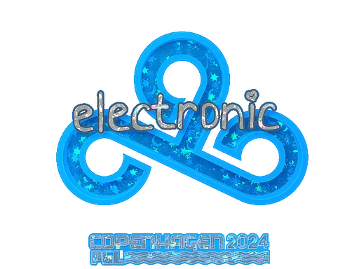 Sticker | electronic (Glitter) | Copenhagen 2024