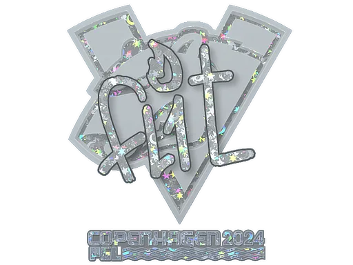 Sticker | FL1T (Glitter) | Copenhagen 2024