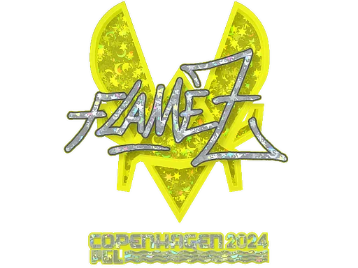 Sticker Slab | FlameZ (Glitter) | Copenhagen 2024