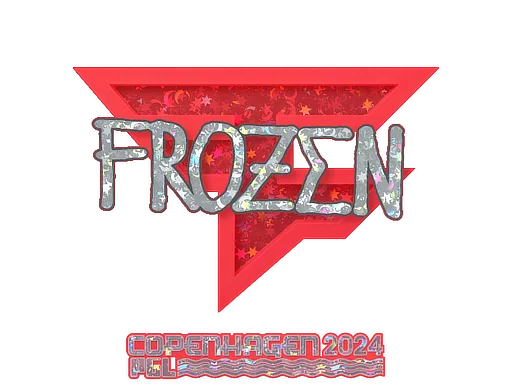 Sticker | frozen (Glitter) | Copenhagen 2024