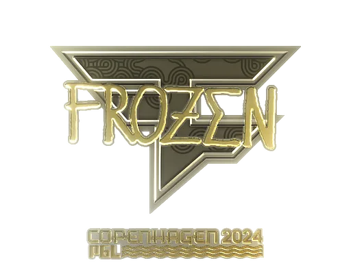 Sticker Slab | frozen (Gold) | Copenhagen 2024