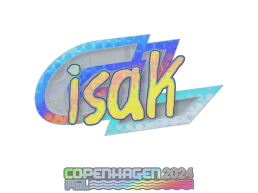Sticker | isak (Holo) | Copenhagen 2024