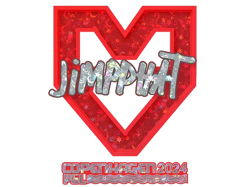 Sticker Slab | Jimpphat (Glitter) | Copenhagen 2024