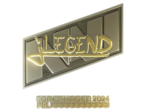 Sticker | jL (Gold) | Copenhagen 2024