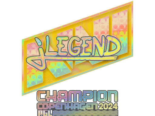 Sticker Slab | jL (Holo, Champion) | Copenhagen 2024