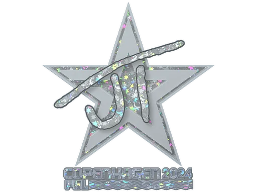 Sticker | JT (Glitter) | Copenhagen 2024