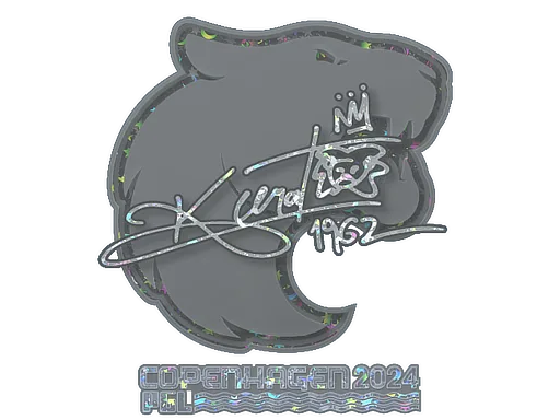 Sticker | KSCERATO (Glitter) | Copenhagen 2024