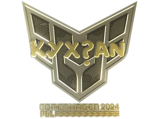 Sticker Slab | kyxsan (Gold) | Copenhagen 2024