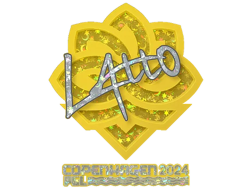 Sticker | latto (Glitter) | Copenhagen 2024