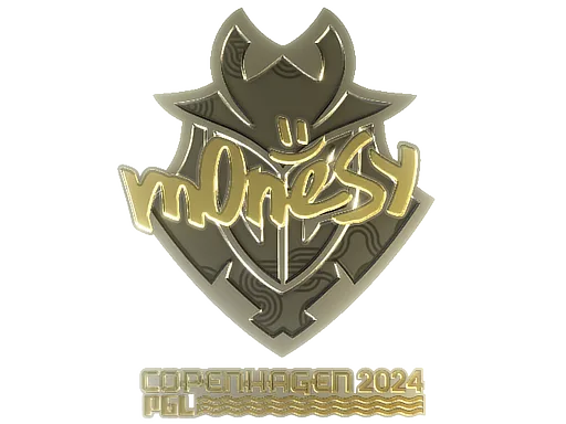 Sticker Slab | m0NESY (Gold) | Copenhagen 2024