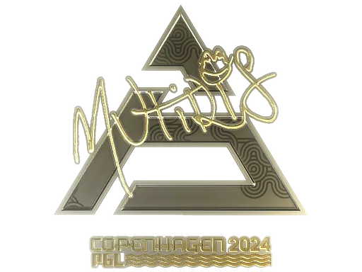Sticker | MUTiRiS (Gold) | Copenhagen 2024