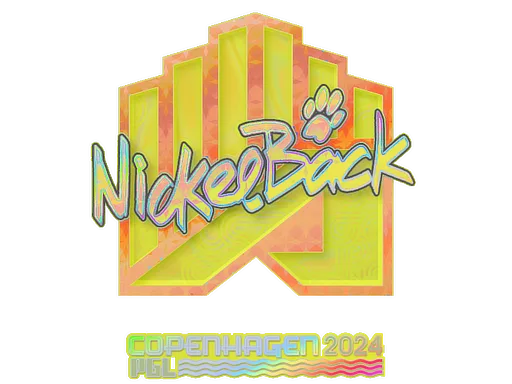 Sticker | NickelBack (Holo) | Copenhagen 2024