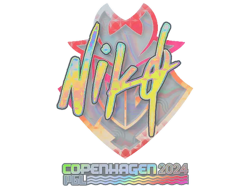 Sticker | NiKo (Holo) | Copenhagen 2024