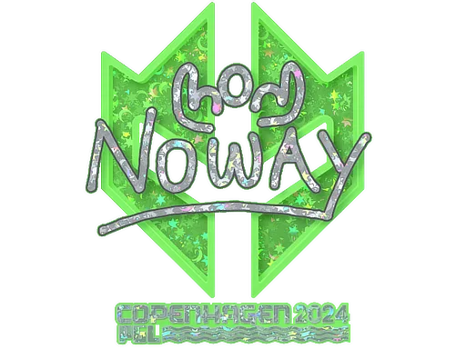 Sticker | noway (Glitter) | Copenhagen 2024