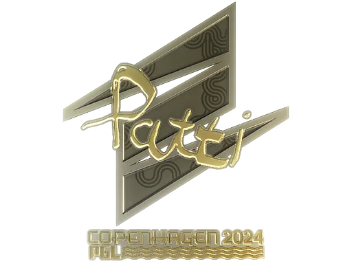 Sticker | Patti (Gold) | Copenhagen 2024