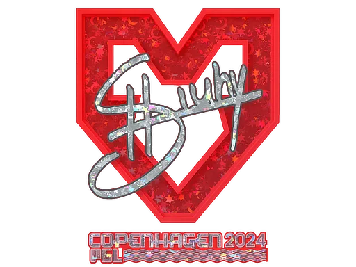 Sticker Slab | siuhy (Glitter) | Copenhagen 2024