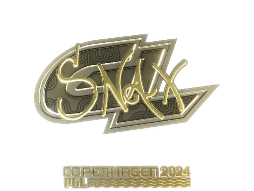 Sticker | Snax (Gold) | Copenhagen 2024