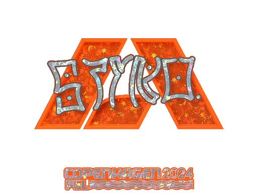 Sticker | STYKO (Glitter) | Copenhagen 2024