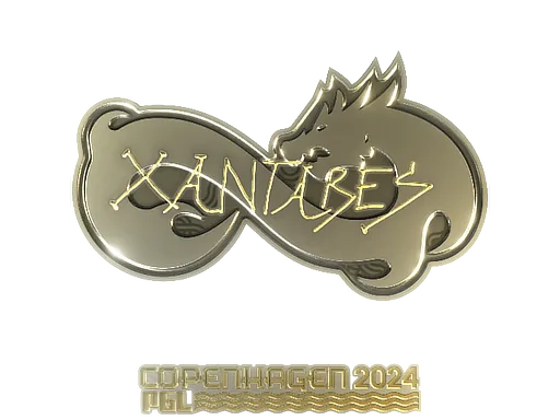 Sticker | XANTARES (Gold) | Copenhagen 2024