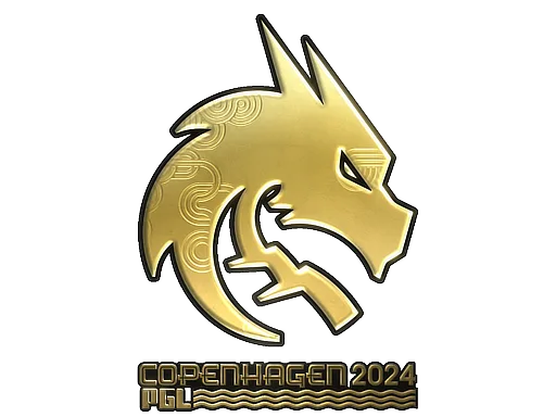 Sticker Slab | Team Spirit (Gold) | Copenhagen 2024
