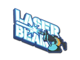 Sticker Slab | Laser Beam
