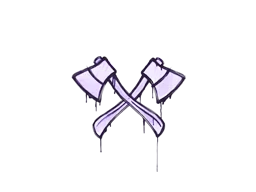 Sealed Graffiti | X-Axes (Monster Purple)