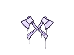 Sealed Graffiti | X-Axes (Violent Violet)