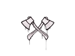 Sealed Graffiti | X-Axes (War Pig Pink)