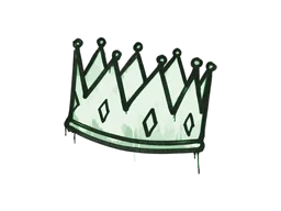 Sealed Graffiti | King Me (Jungle Green)
