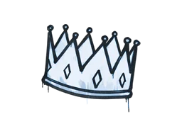Sealed Graffiti | King Me (Monarch Blue)