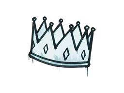 Sealed Graffiti | King Me (Wire Blue)