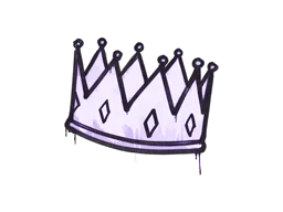 Sealed Graffiti | King Me (Monster Purple)