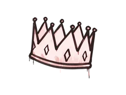 Sealed Graffiti | King Me (Brick Red)
