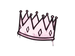 Sealed Graffiti | King Me (Princess Pink)